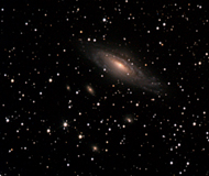 Ngc 7331 - Galaxie spirale et ses satelites