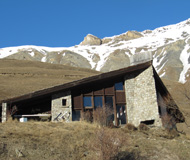 Façade sud en mars