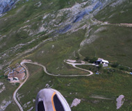 La guindaine vue de haut