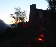 La guindaine, vue de nuit